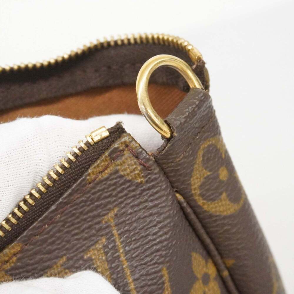 LOUIS VUITTON Brown Monogram Pochette Pouch - Picture 7 of 8